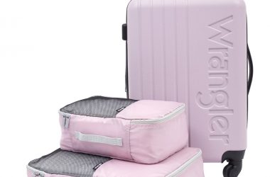 Wrangler San Antonio 3pc Expandable Rolling Luggage Set Just $49.98 (Reg. $70)!